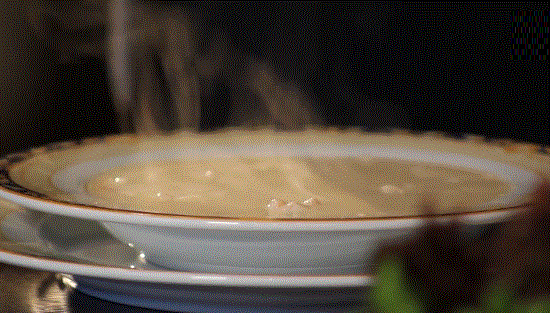 Крем суп из семги